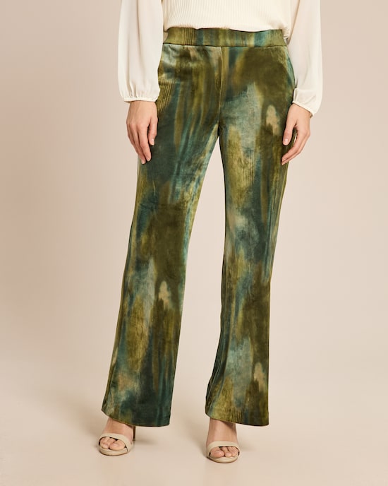 Produktabbildung für Marlenehose mit Aquarelldruck