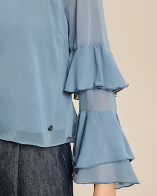 Produktabbildung 5 für Bluse mit Volants