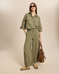 Produktabbildung für Zweiteiliges Set mit Oversized-Bluse