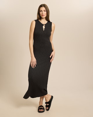 Produktabbildung 3 für Jersey Kleid mit Rippe