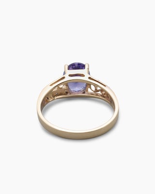 Produktabbildung 4 für Ring mit Tansanit AAA und Brillant