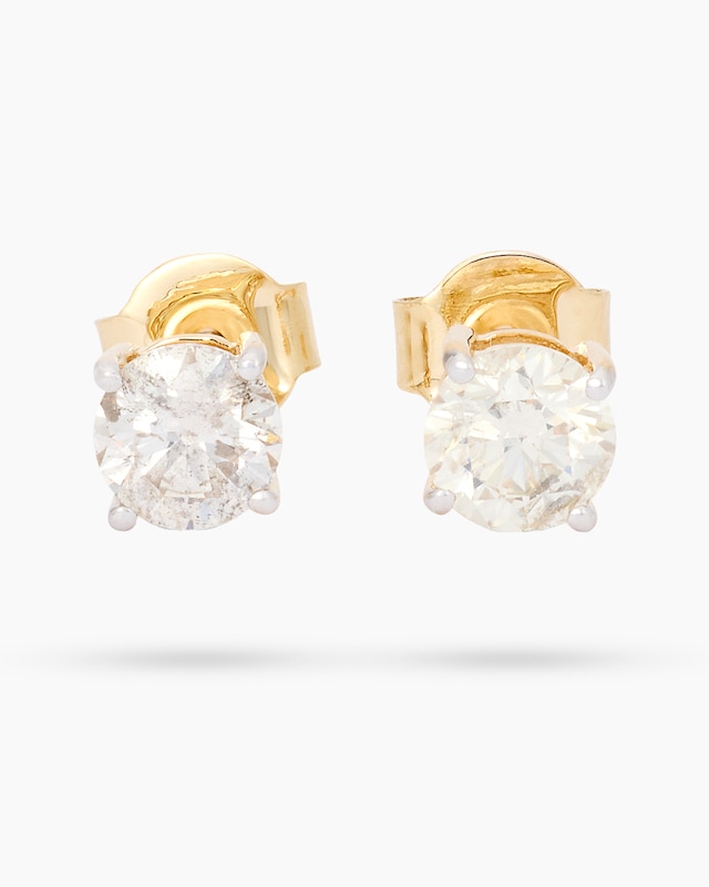 Brillant-Ohrstecker 1,00 ct