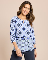 Produktabbildung für Shirt mit platzierten Druckmix