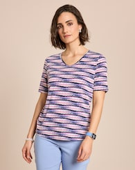 Produktabbildung für Shirt mit Minimal-Druck