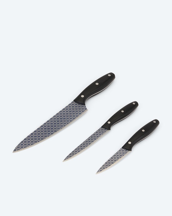 Produktabbildung für Messer-Set "Waben", 3tlg.