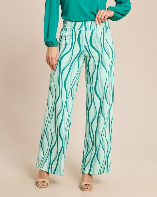 Produktabbildung für Jacquardhose in grafischem Design