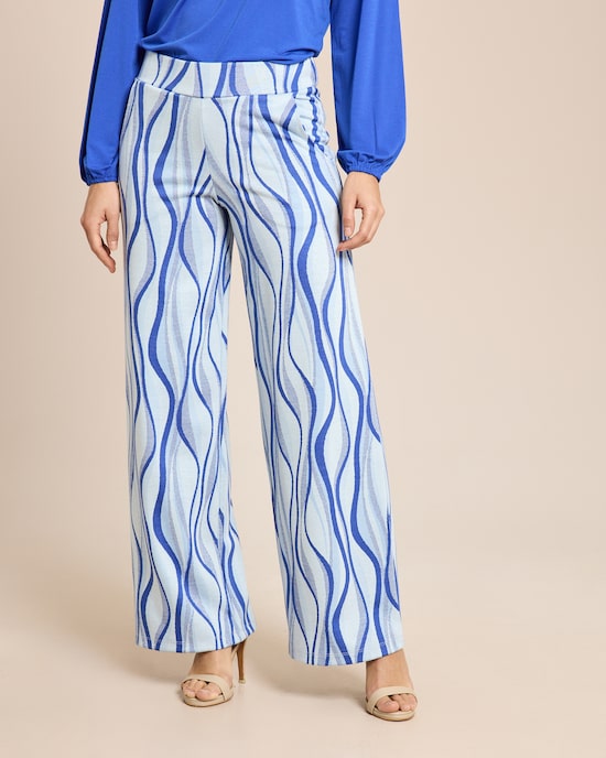 Produktabbildung für Jacquardhose in grafischem Design