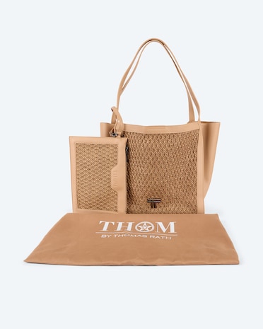 Produktabbildung für Shopper in Strohoptik