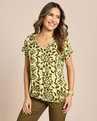 Produktabbildung für Shirt mit Ornamental Druck