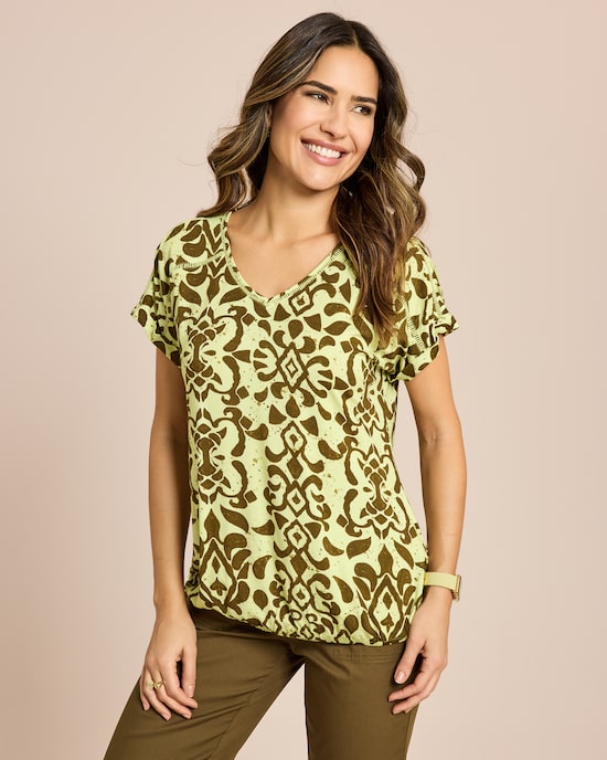 Produktabbildung für Shirt mit Ornamental Druck