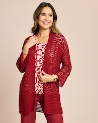 Produktabbildung für Cardigan in Häkel-Optik