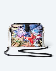 Produktabbildung für Umhängetasche mit Druckmix und Pailletten