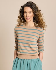 Produktabbildung für Merino Pullover 7/8 Arm