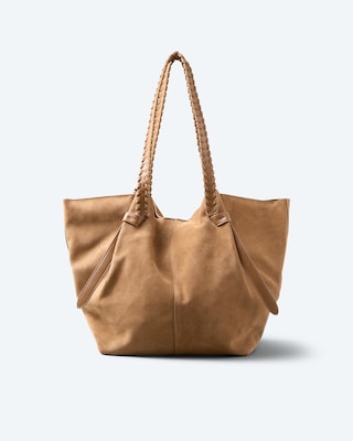 Produktabbildung 1 für Echt-Veloursleder Shopper