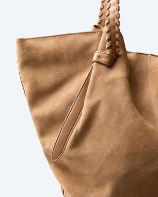 Produktabbildung 3 für Echt-Veloursleder Shopper