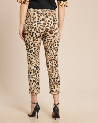 Produktabbildung 4 für Slim Fit Jeans mit Leo Print 7/8