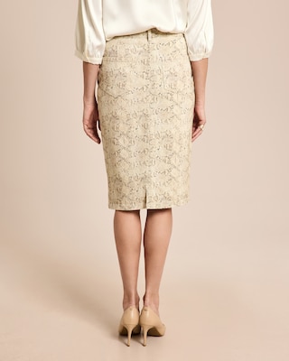 Produktabbildung 4 für Denim Rock mit Snake Print