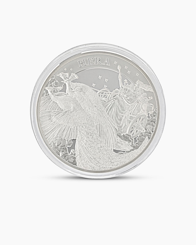 Silbermünze Goddess Hera