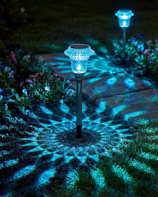 Produktabbildung für 2 Solar Wegeleuchten "Glamour"