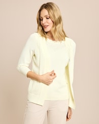 Produktabbildung für Glow Pullover Twinset-Optik