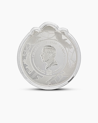 Produktabbildung 2 für Silbermünze A. Hitchcock in Shape-Form