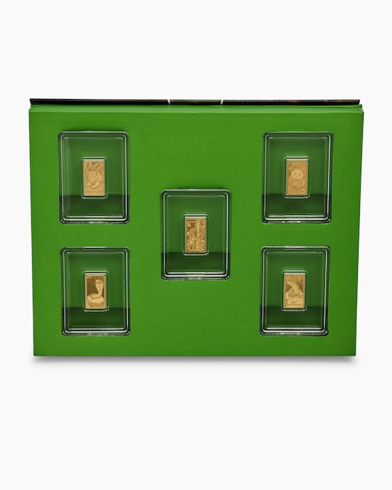 Produktabbildung für Goldbarren Little Five Asien, 5tlg.