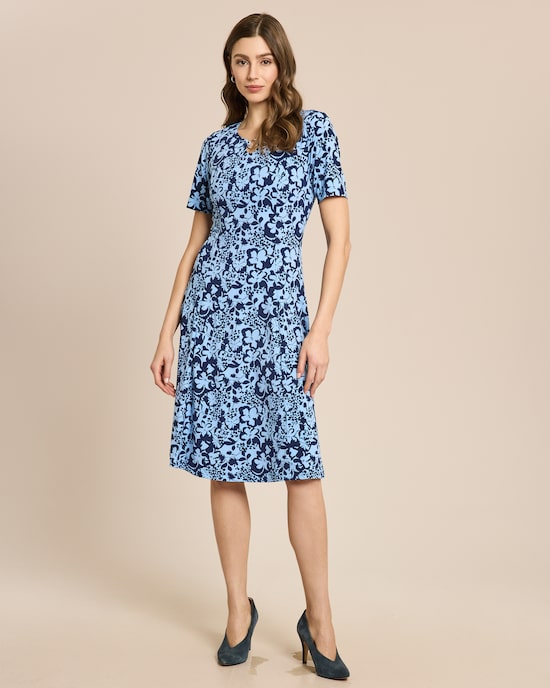 Produktabbildung für Kleid mit Blumendruck