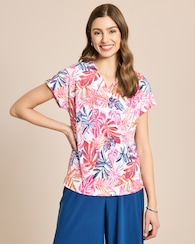 Produktabbildung für Shirt mit Palmenblätter