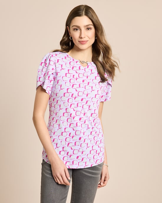 Produktabbildung für Shirt mit Grafikdruck