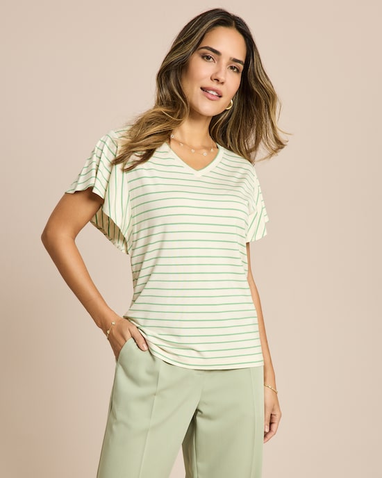 Produktabbildung für Shirt mit Streifen