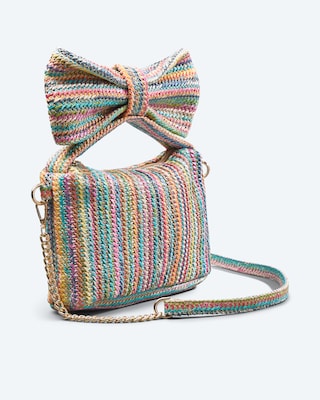 Produktabbildung 3 für Schleifentasche in Strohoptik