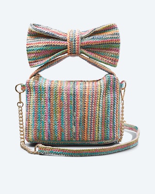 Produktabbildung 2 für Schleifentasche in Strohoptik