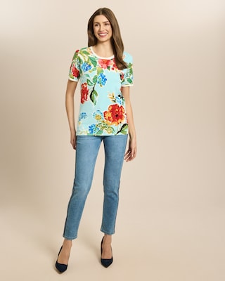 Produktabbildung 3 für Pullover floraler Print