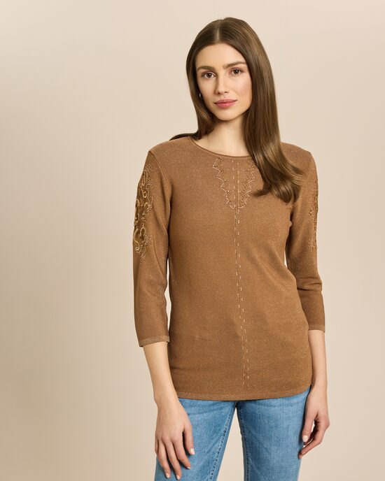 Produktabbildung für Glow Pullover Spitzendeko