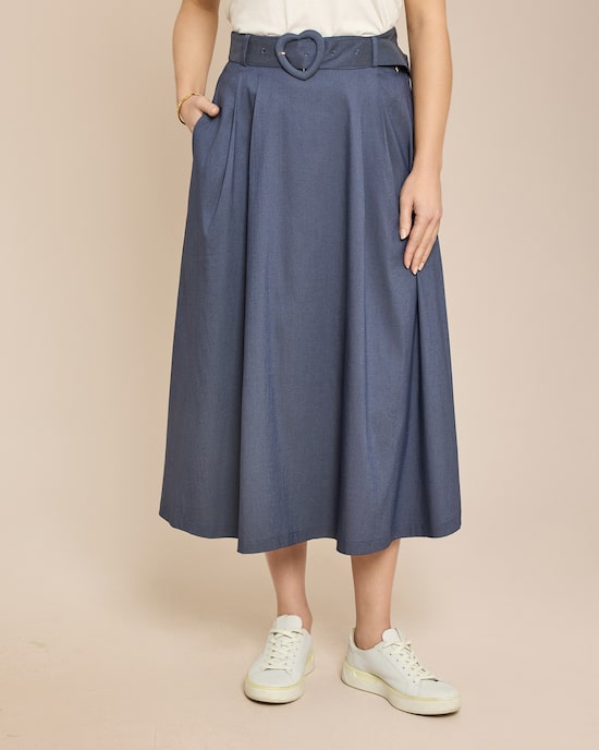 Produktabbildung für Rock mit Gürtelschnalle in Herzform