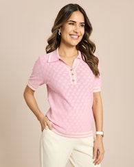 Produktabbildung für Pullover mit Polokragen