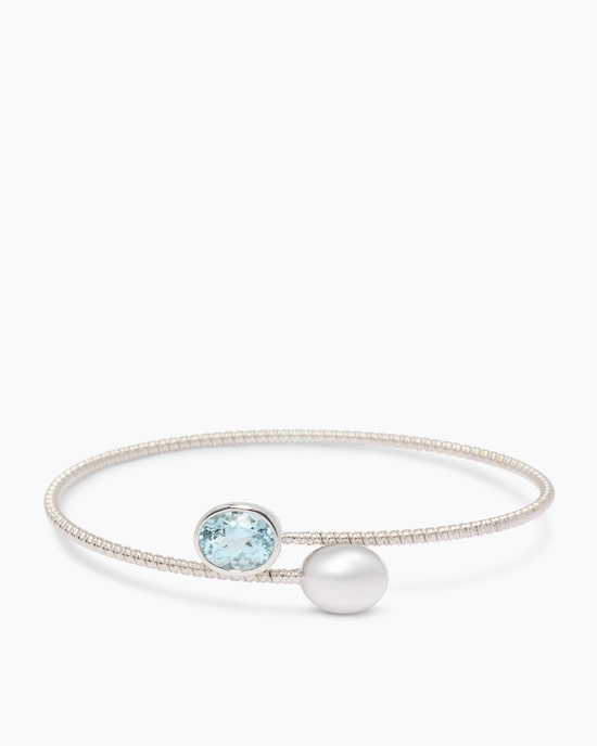 Produktabbildung für Armreif mit Santa Maria Aquamarin
