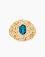 Produktabbildung für Ring mit Nano-Paraiba und Zirkonia