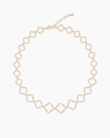 Produktabbildung für Collier mit Kleeblatt-Design