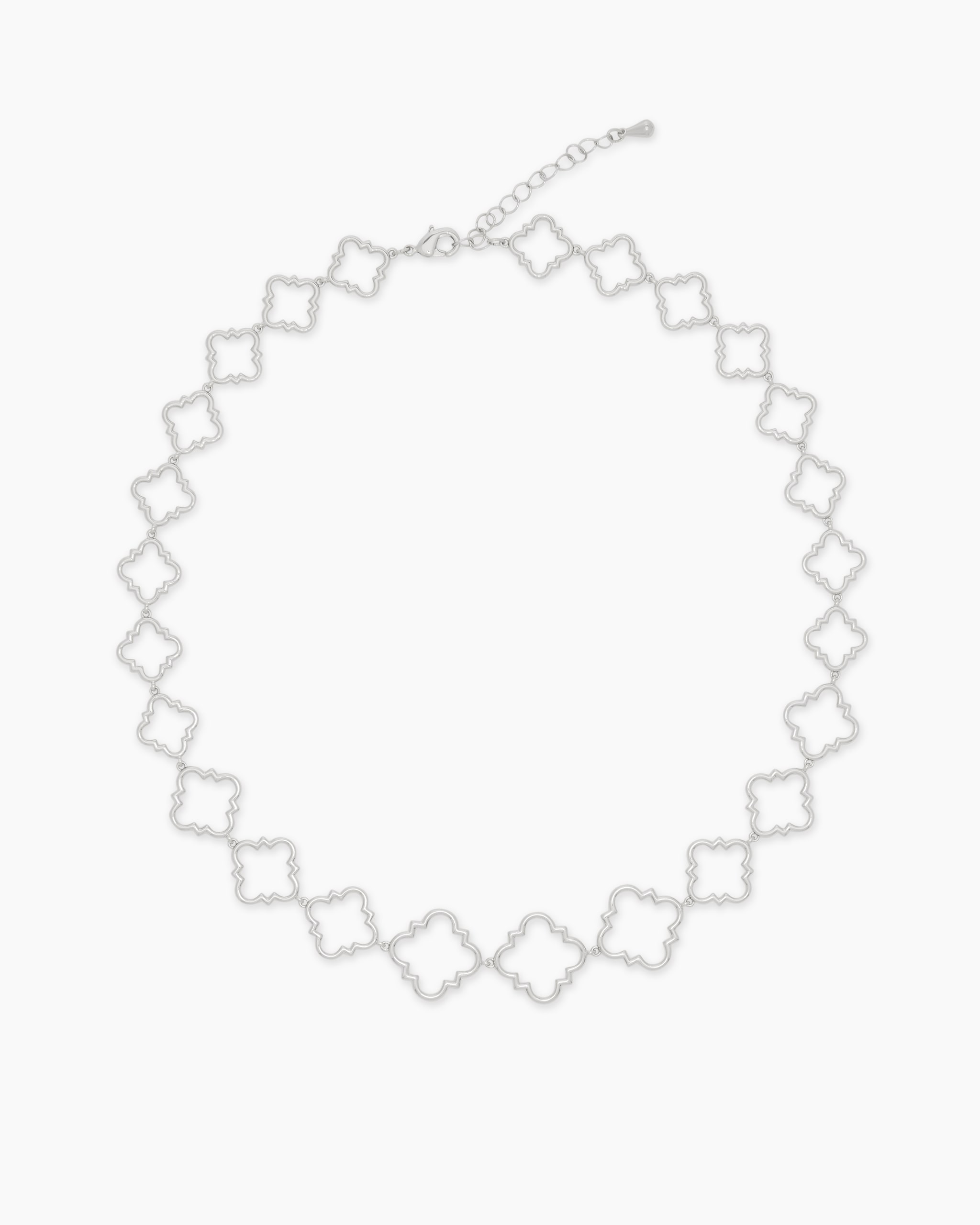 Produktabbildung für Collier mit Kleeblatt-Design