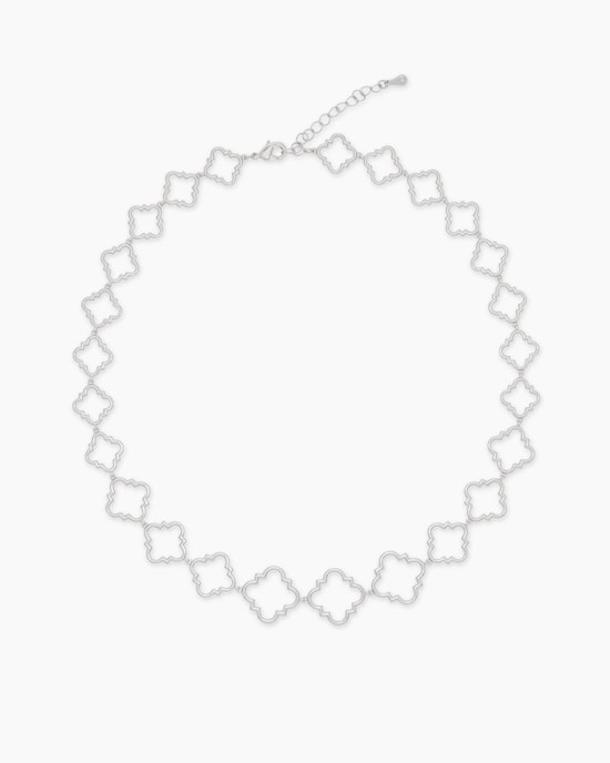 Produktabbildung für Collier mit Kleeblatt-Design