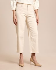 Produktabbildung für Hose mit weitem Bein und Stickerei