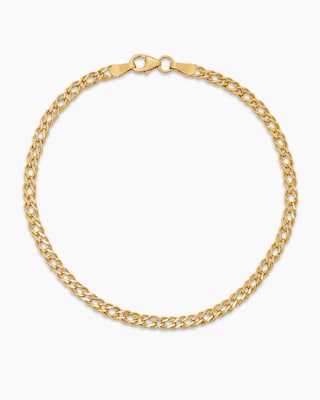 Produktabbildung 2 für Doppelpanzer-Armband Gold 585