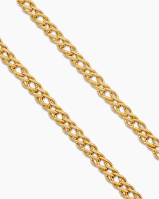 Produktabbildung 3 für Doppelpanzer-Armband Gold 585