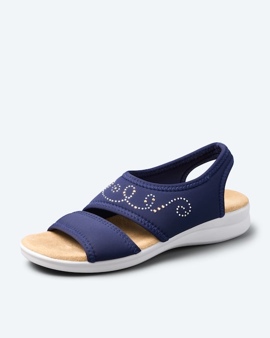 Produktabbildung für Stretch-Textil-Sandale