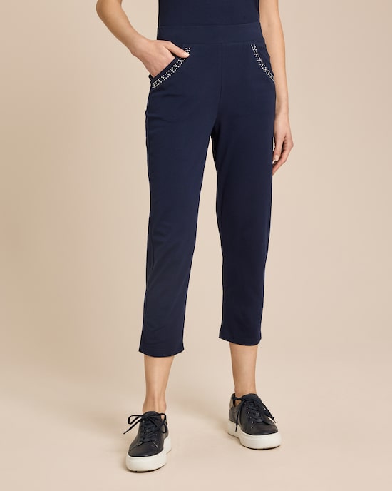 Produktabbildung für Straight 7/8 Hose mit Dekodetails