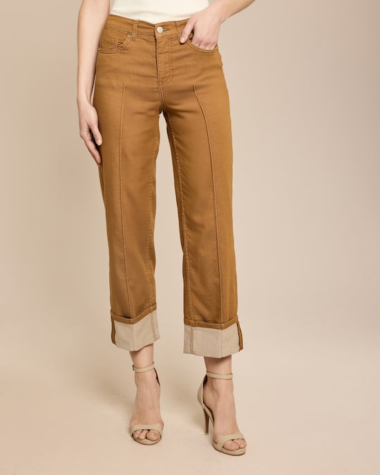 Produktabbildung für Cropped Wide Leg Jeans