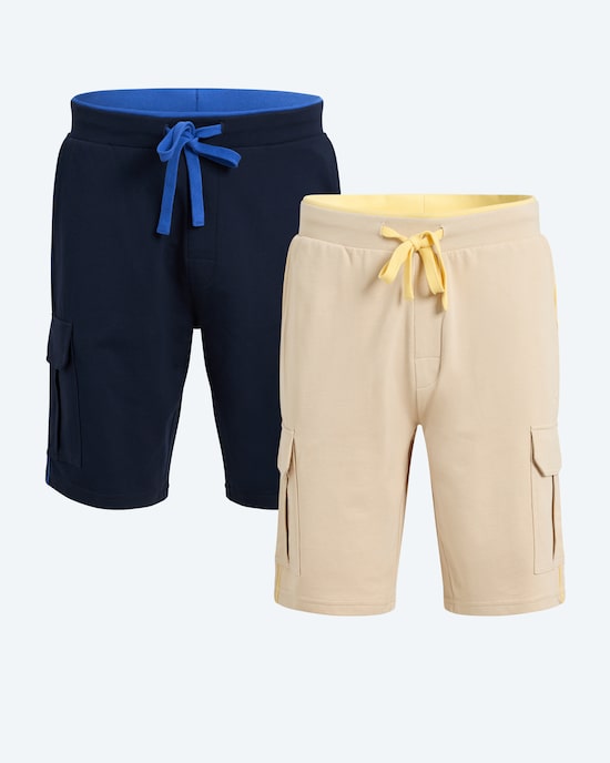 Produktabbildung für Relaxed Bermuda im Cargostil, Doppelpack