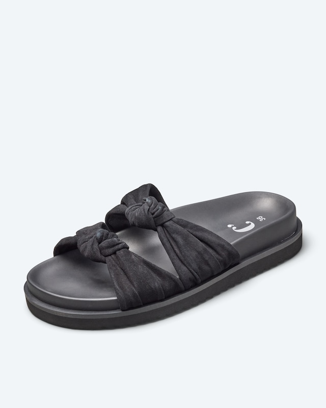 Pantolette mit Knotendetail