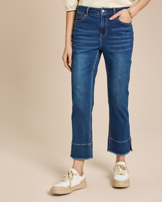 Produktabbildung für Straight Leg Cropped Jeans
